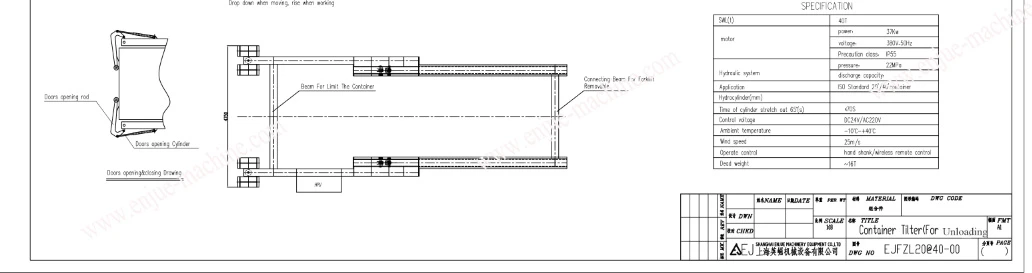 20container tilters for unloading 20container tilters for unloading