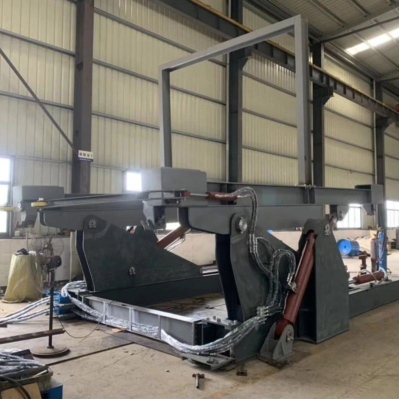 container tilter for loading and unloading container tilter for loading and unloading